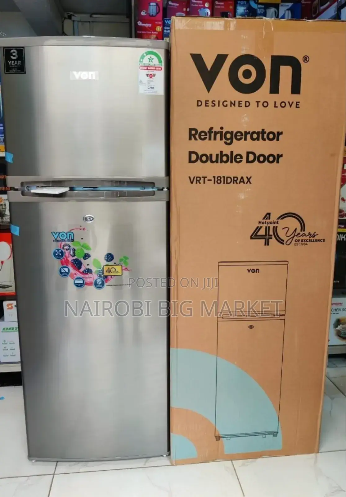 New Arrival Von 181 Refrigerator VA/8