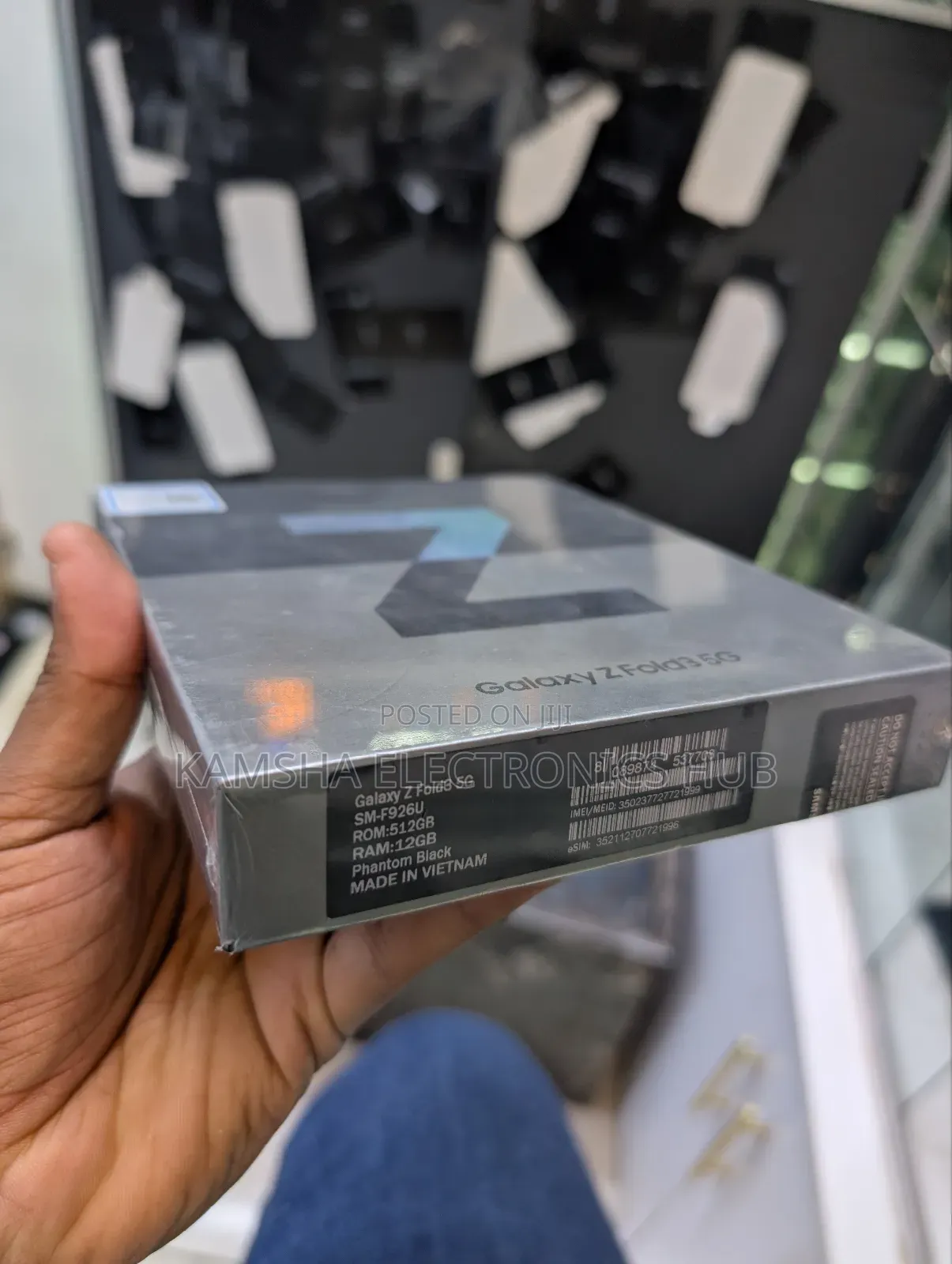 New Samsung Galaxy Z Fold3 5G 512 GB Green