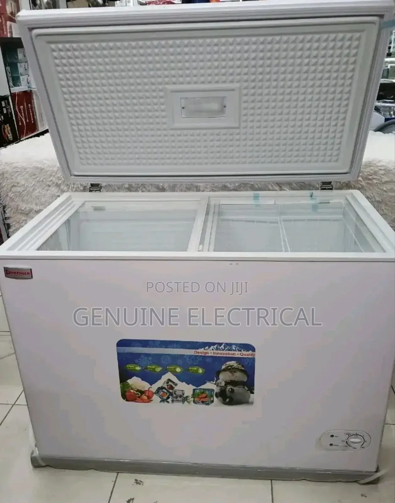 Premier 400l Extra Large Energy Saver Chest Freezer