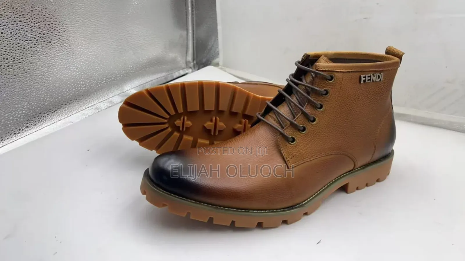 Fendi Leather Boots