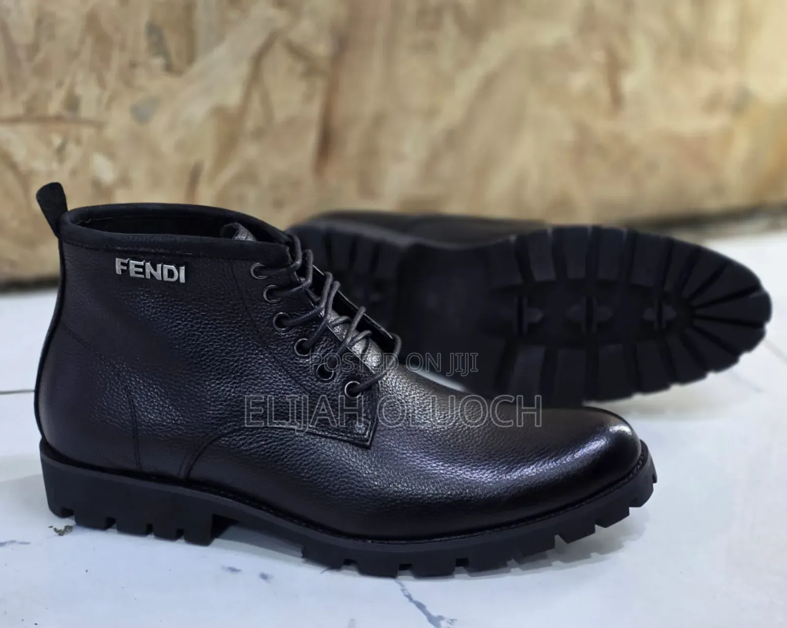 Fendi Leather Boots