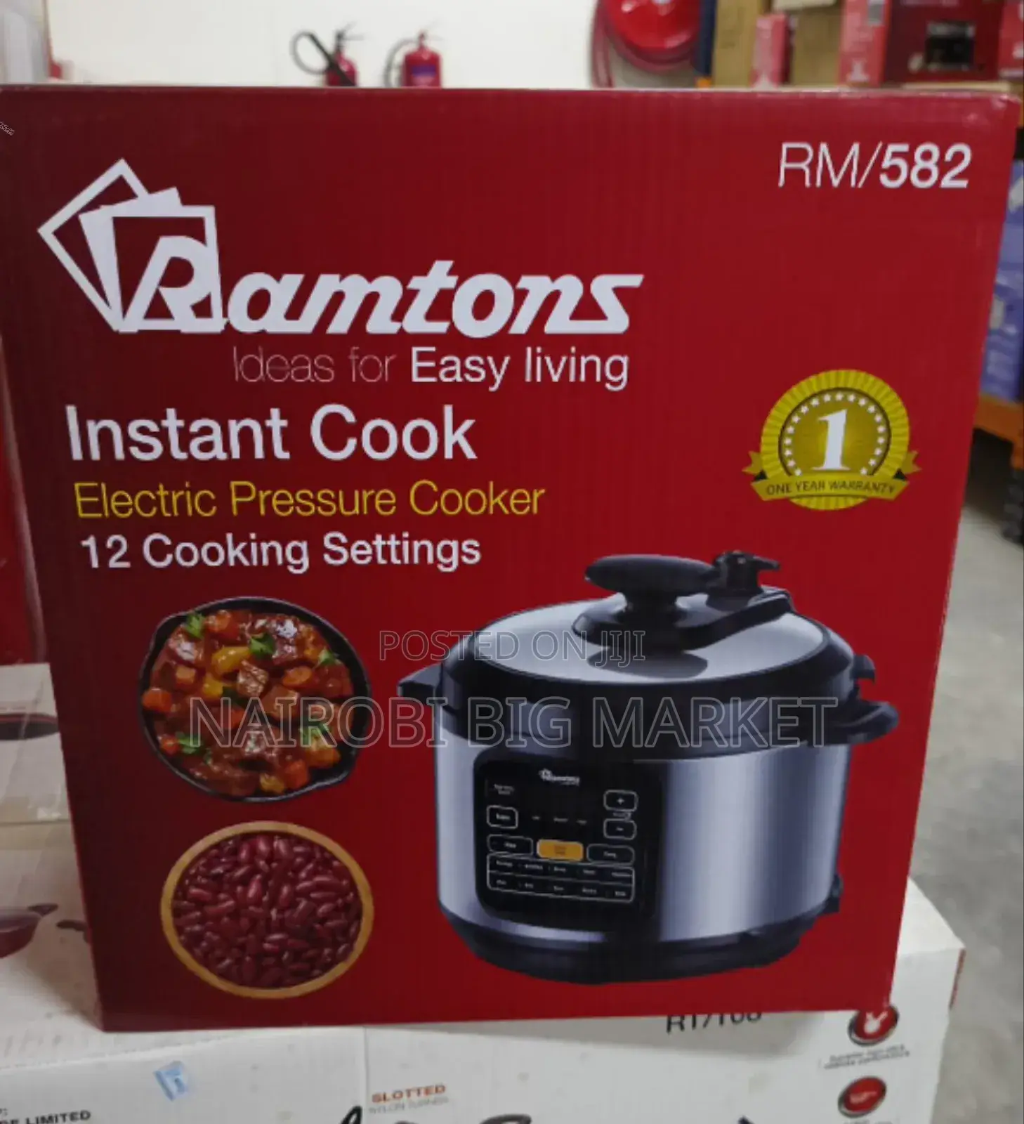 6 L Ramtons Pressure Cooker PS/87