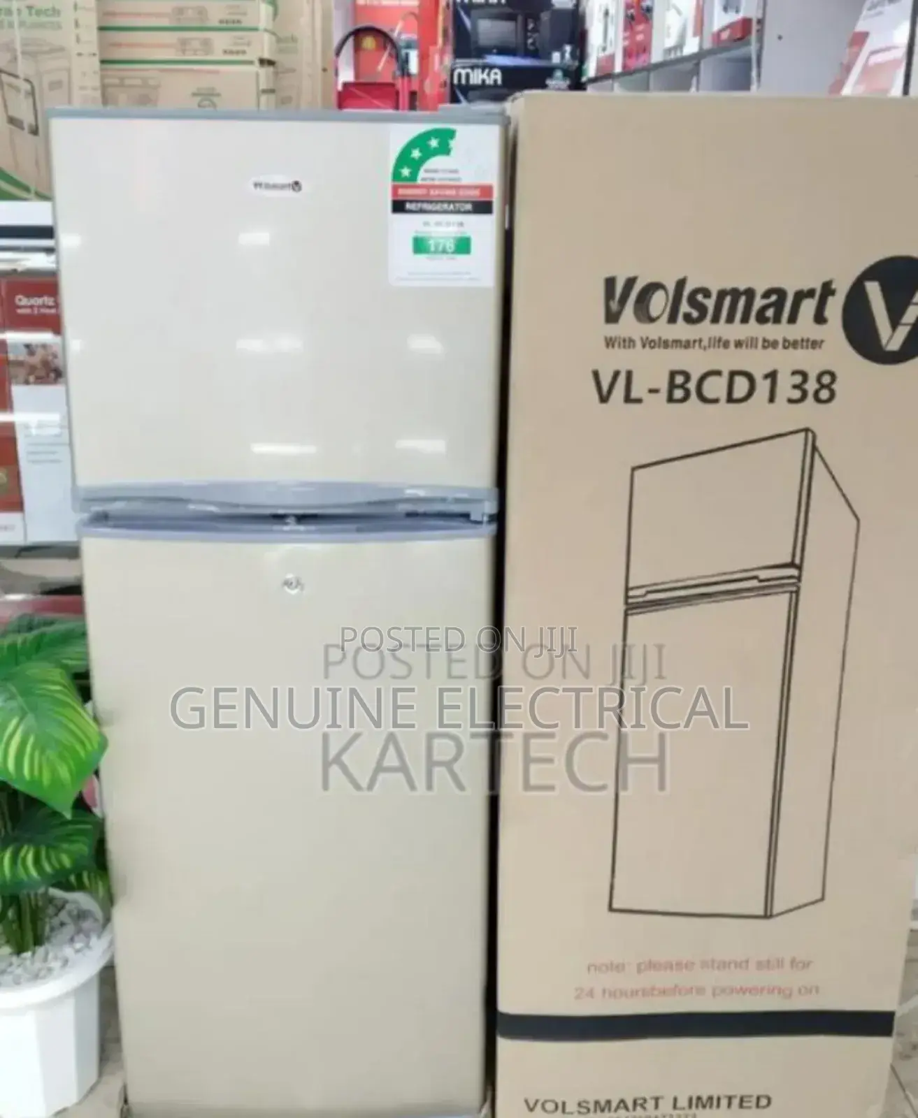 138litres Fridge Volksmart