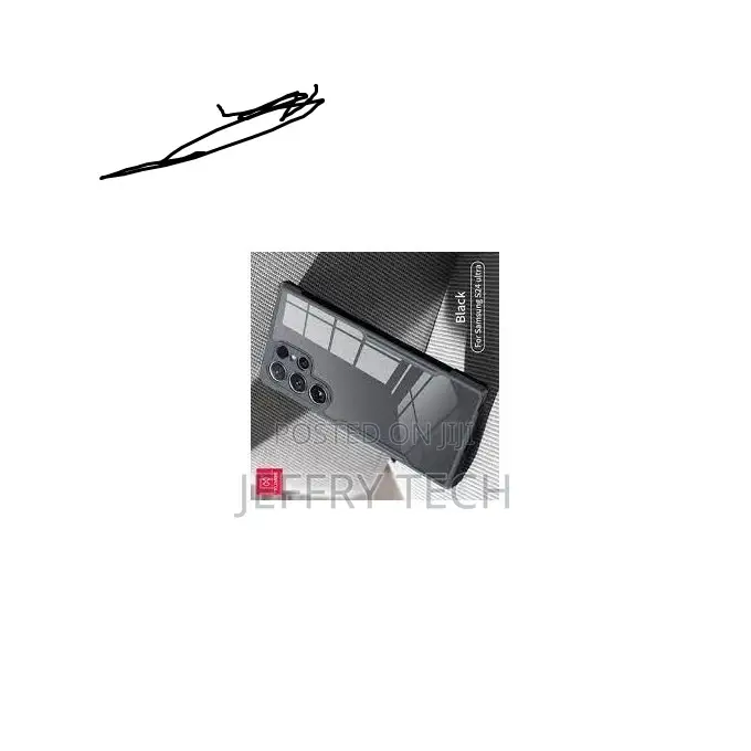 Samsung Galaxy S24 Ultra Hybrid Clear PC Soft Silicone Bumpe