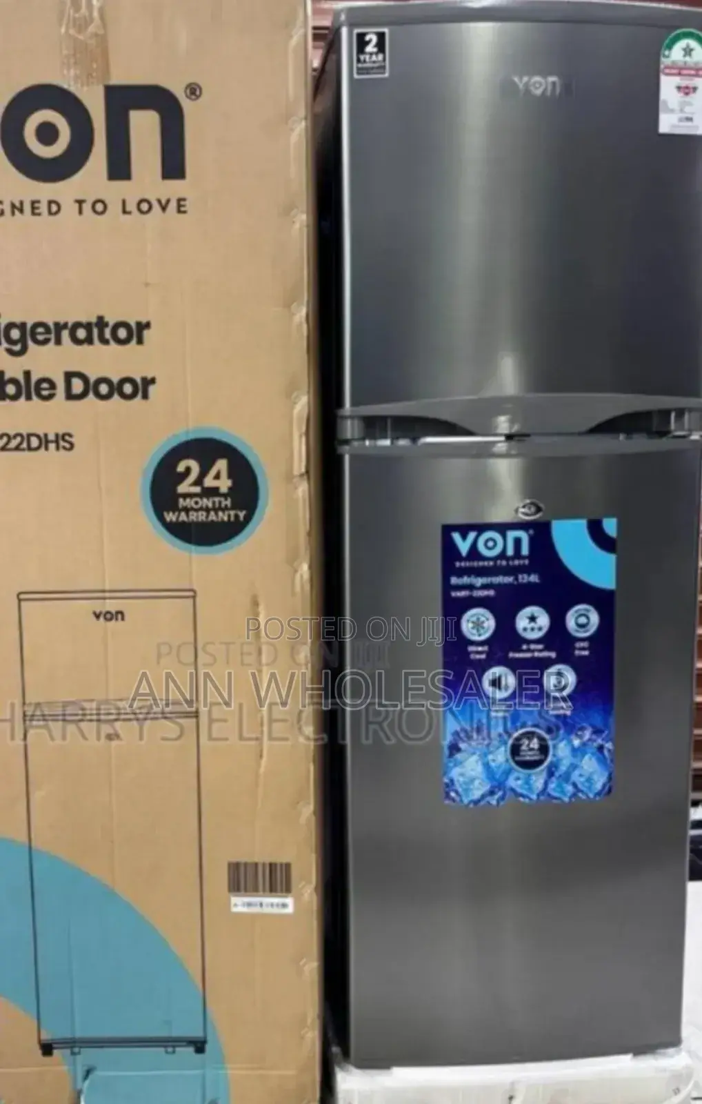 138litres Fridge Von