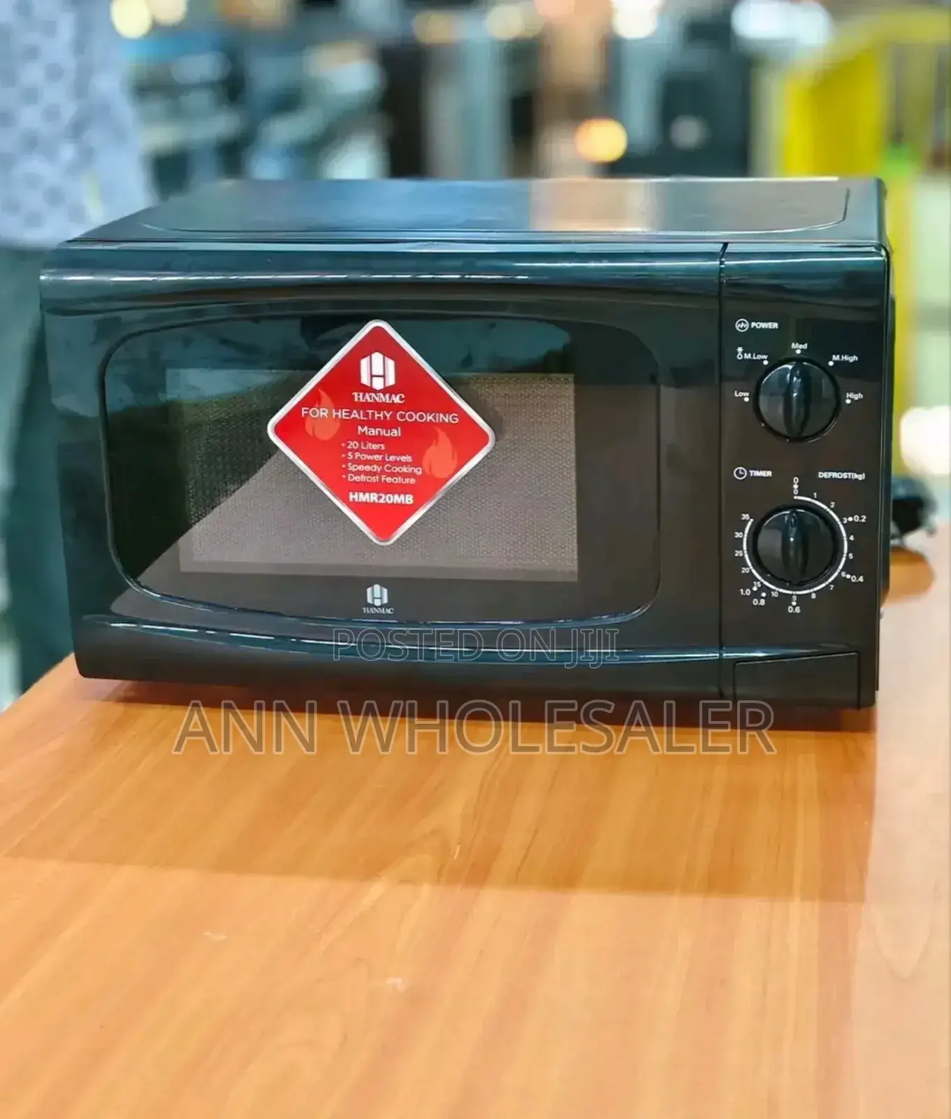 Hanmac 20L Manual Microwave (3 Years Warranty)
