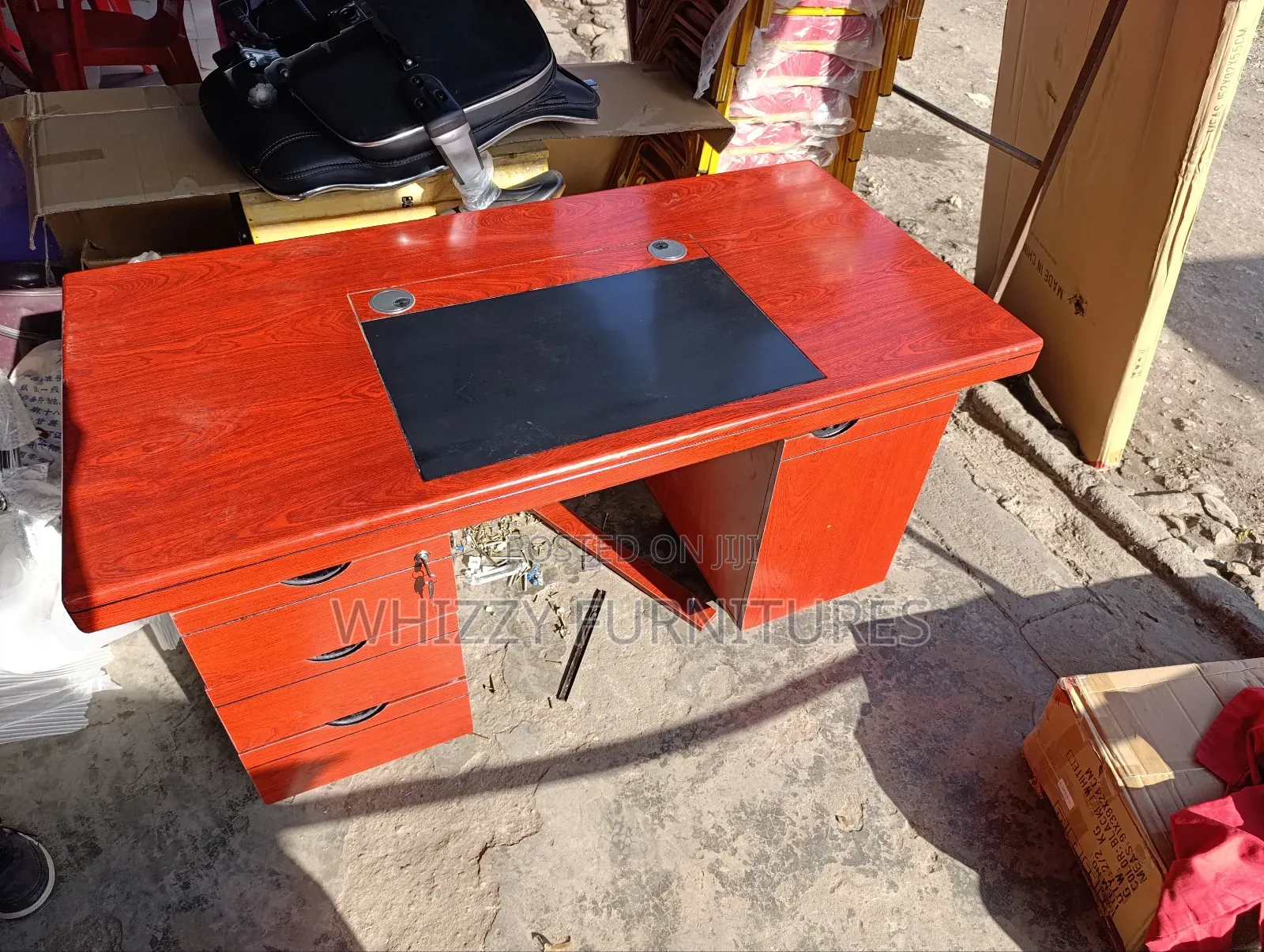 Brown Executive Desk