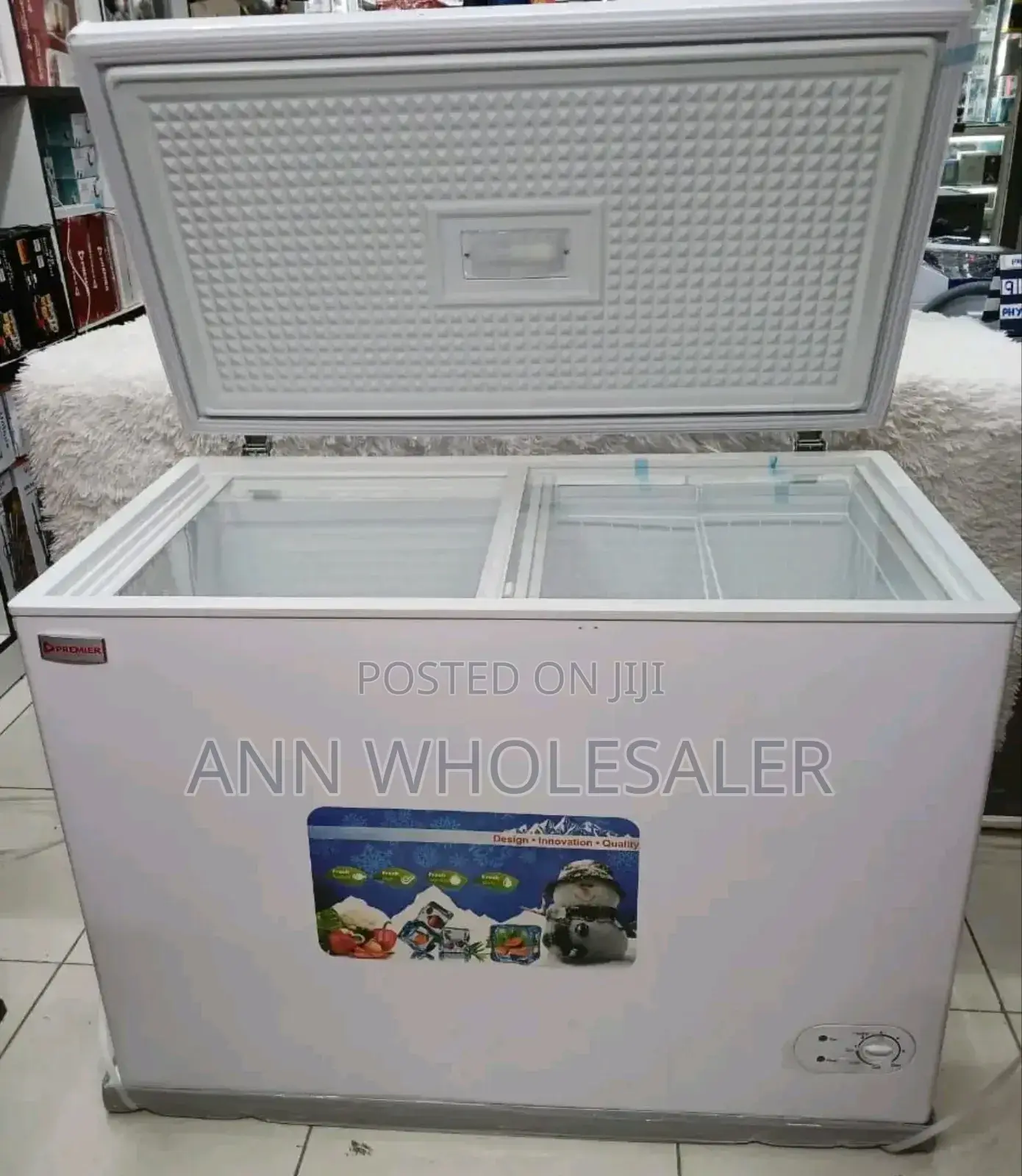 Premier 400l Extra Large Energy Saver Chest Freezer