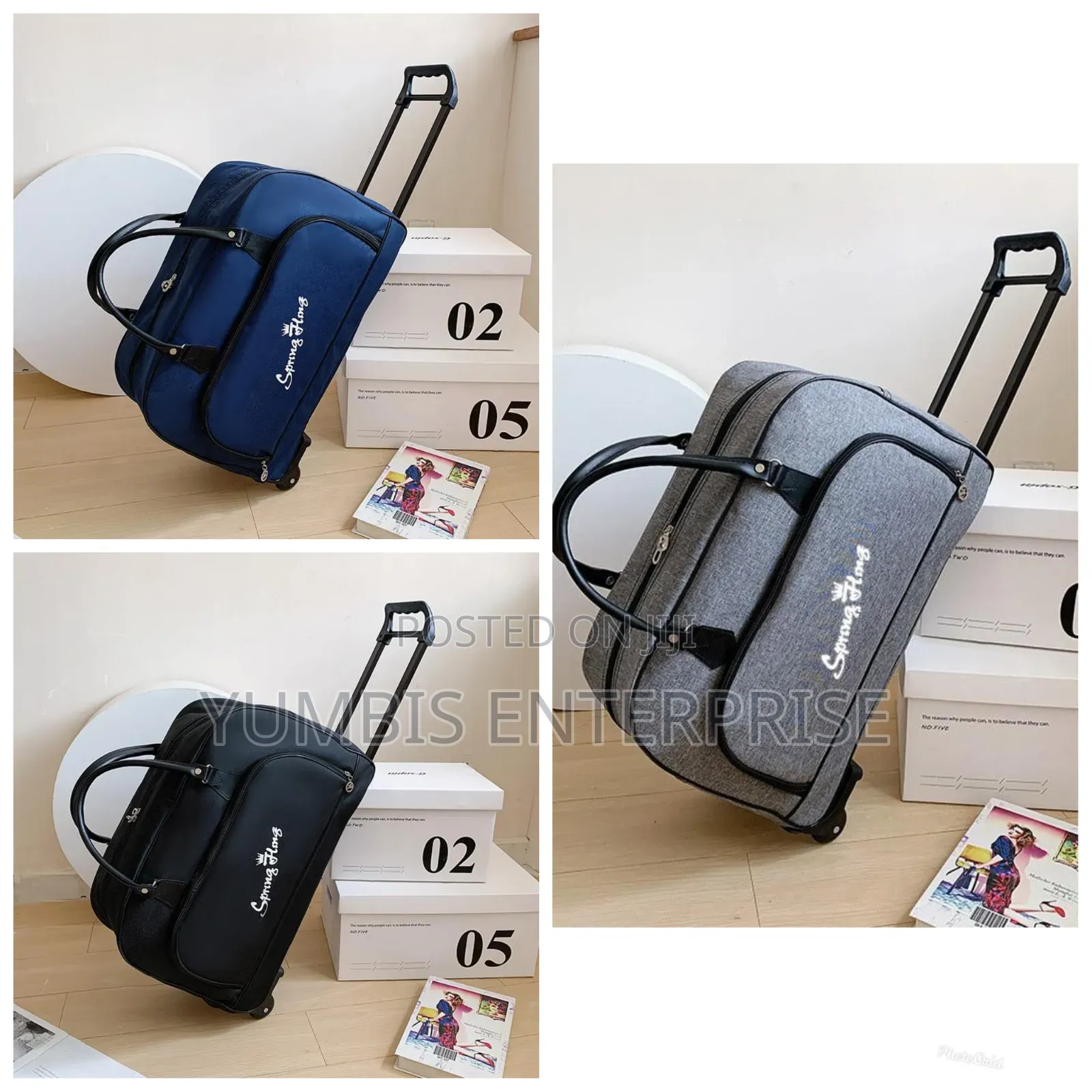 Travel Bags With Wheels /Trolley Kes 2500