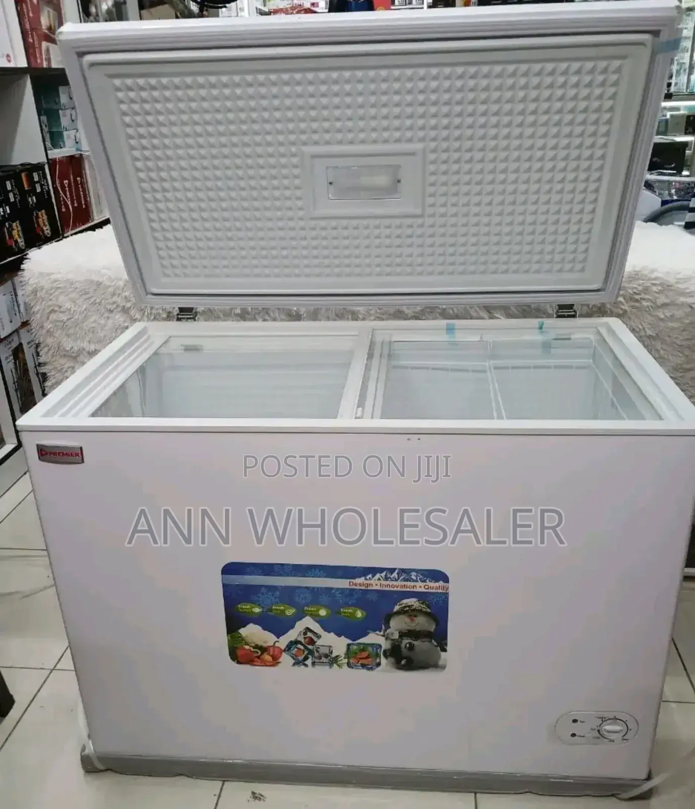 400L Premier Chest Freezer With Coolpad