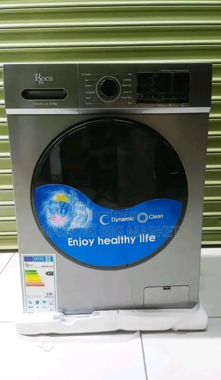 Roch Front Load Automatic Washing Machine 6kg RWM-6FL-A(S)