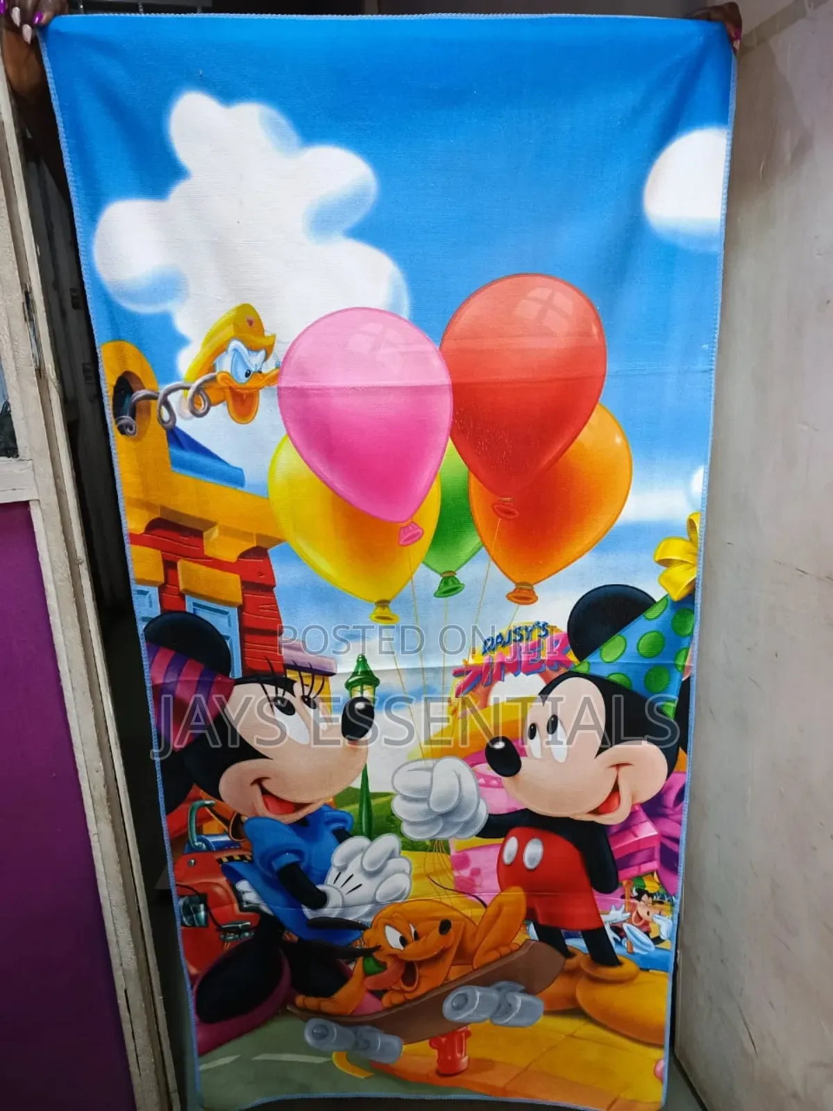 Childrens Cartoon Swimming Towels