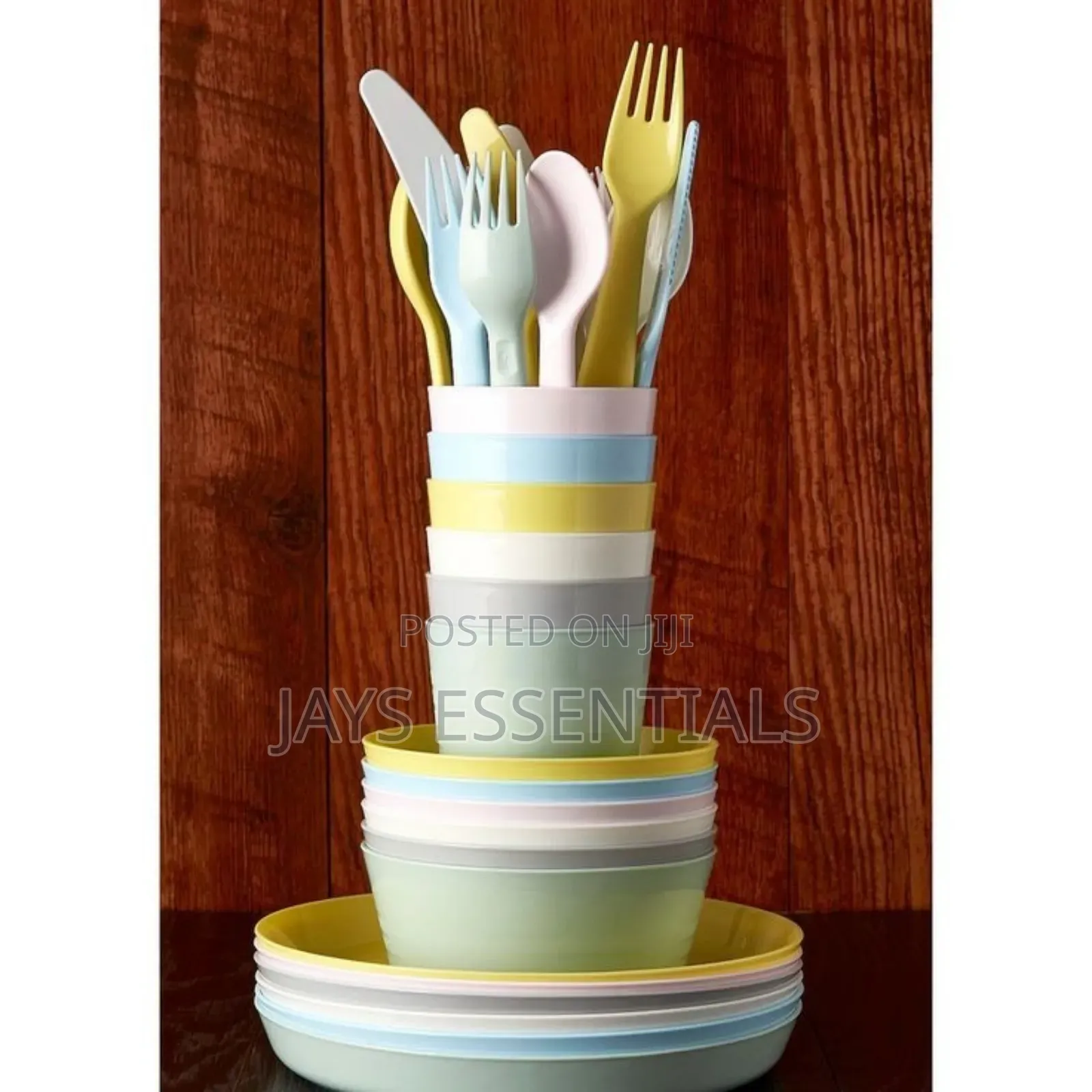 18pc IKEA Kids Cutlery Set : Spoons , Forks , Knives Set