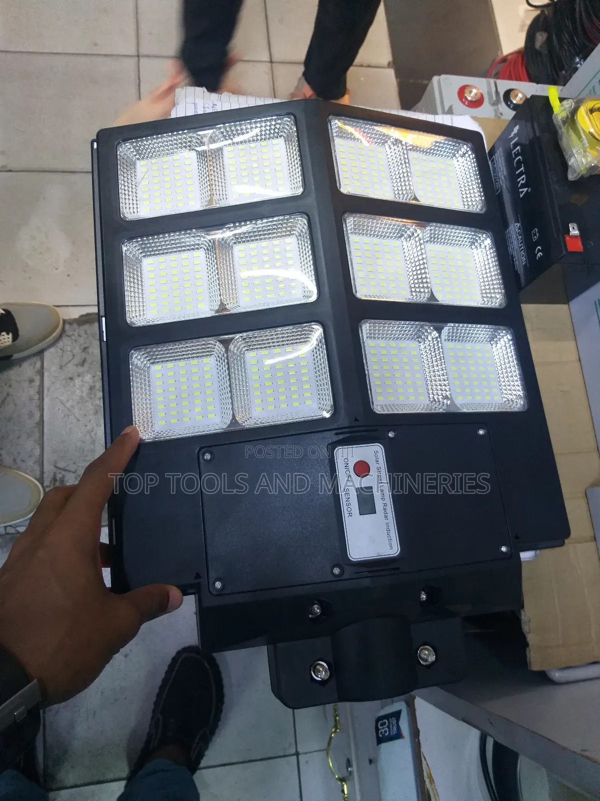 LED Solar Street Light 1000 Watts Ip67 Protection Rating
