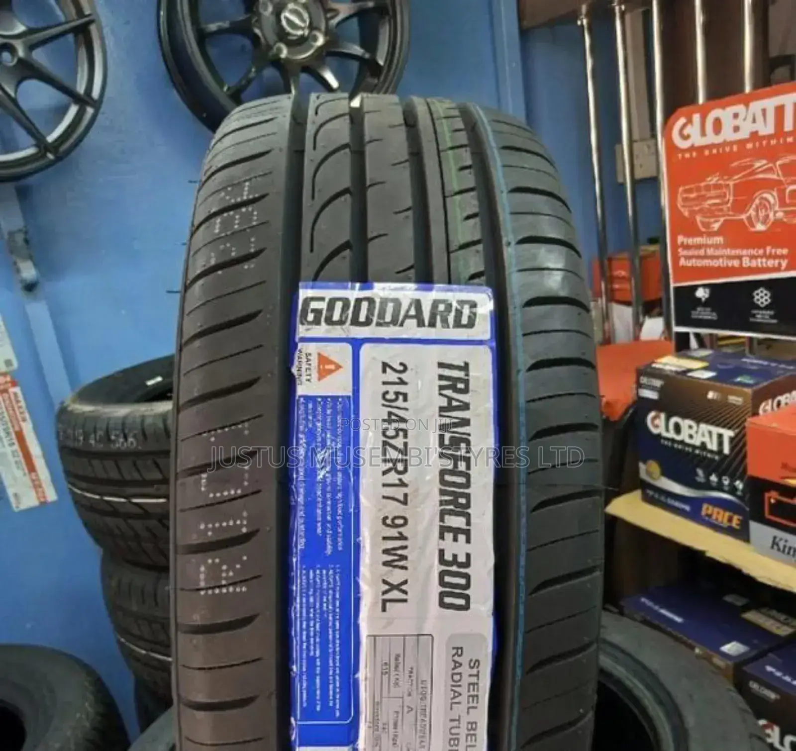 215/45zr17 Goddard Tyres