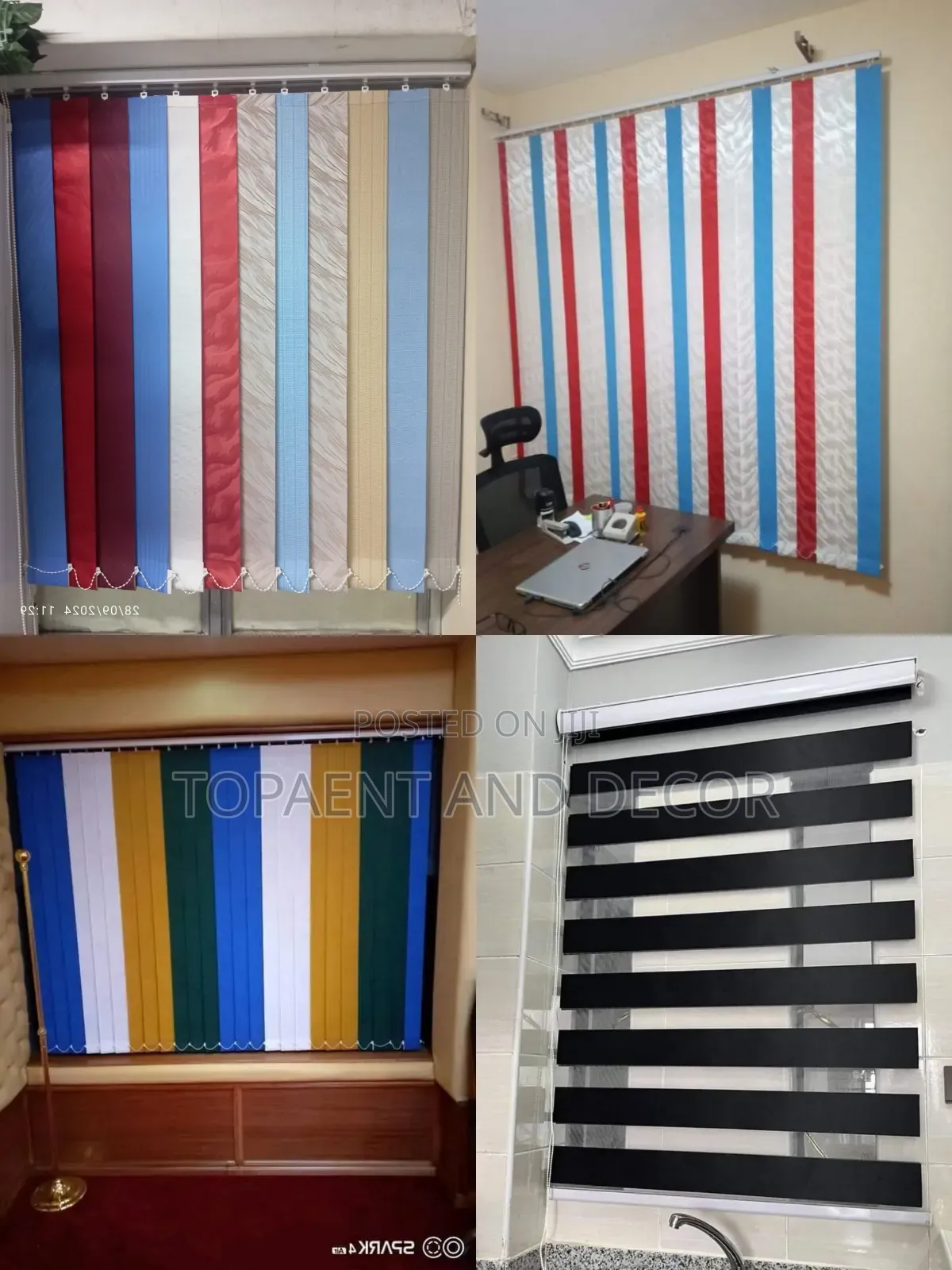 Light Control Office Window Blinds Types and Prices Below