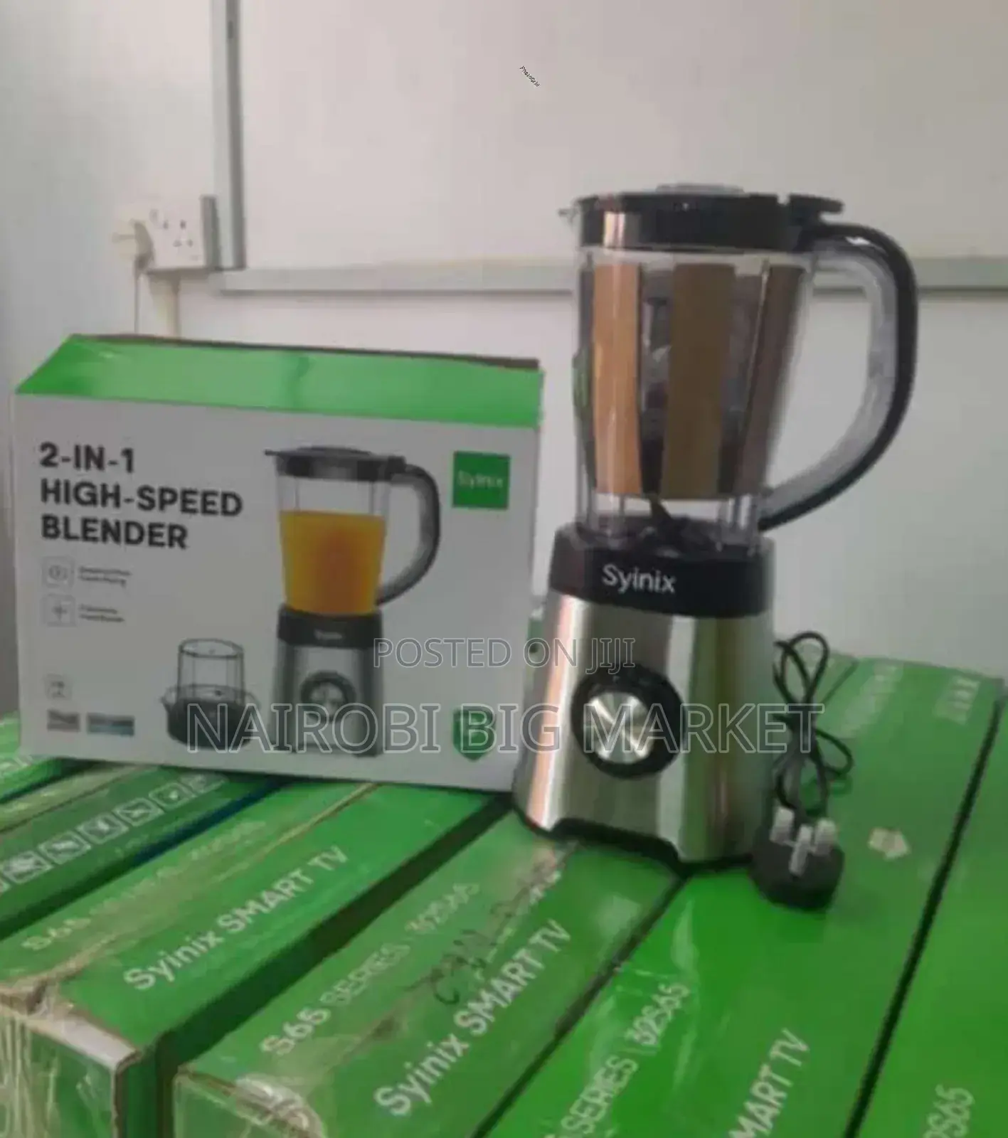 Syinix Blender 1.5ltrs Stainless Steel Motor SN/B