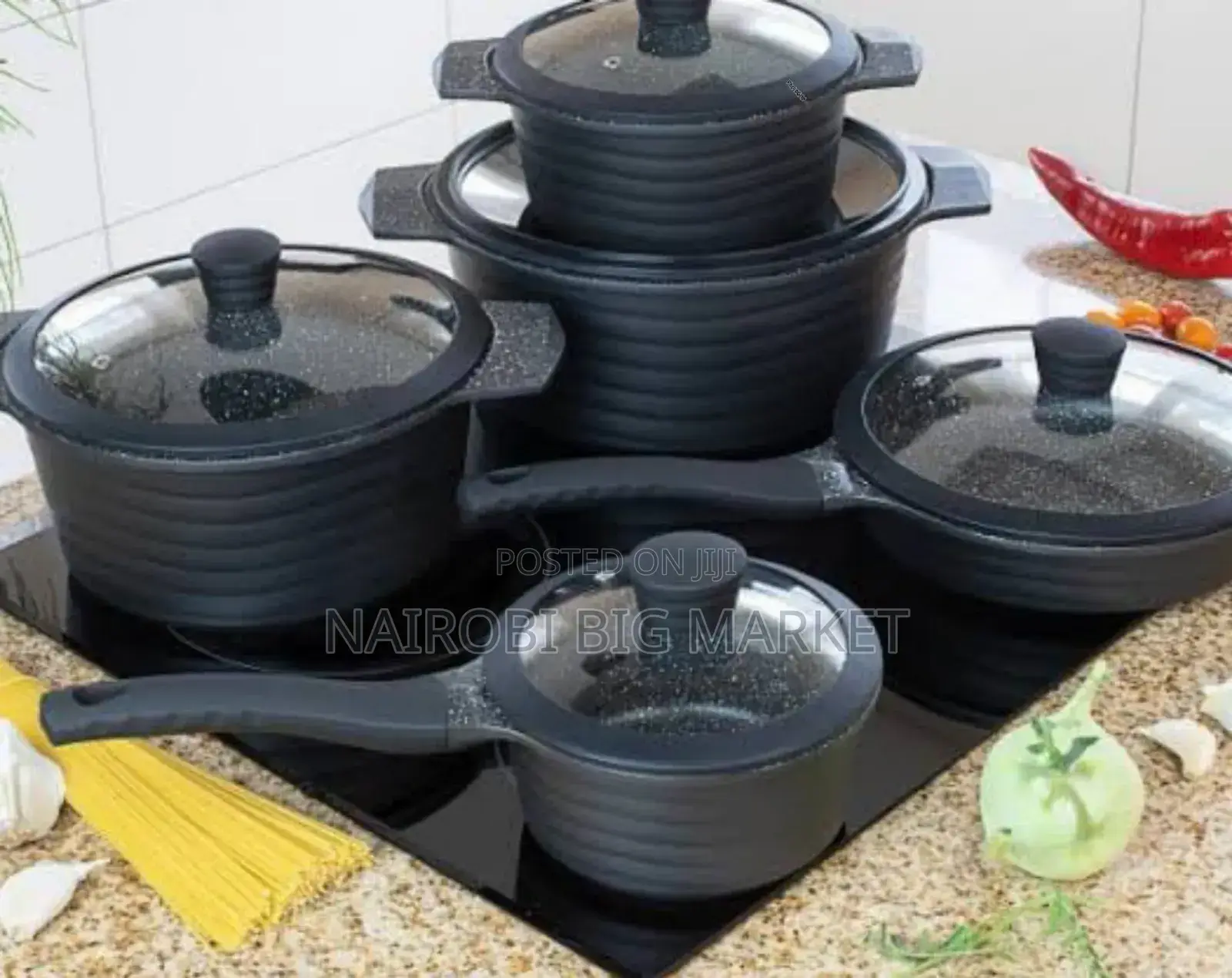 10 Pieces Edenburg Nonstick Cookware B10