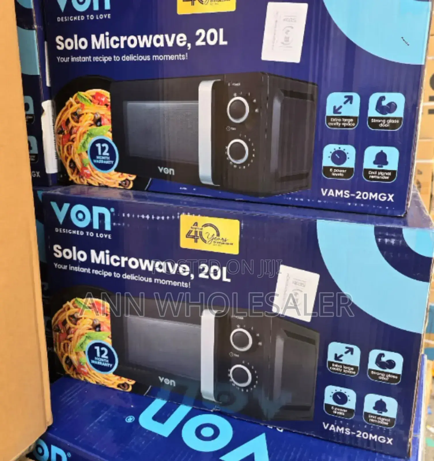 Von Manual Microwave Oven v/N20l