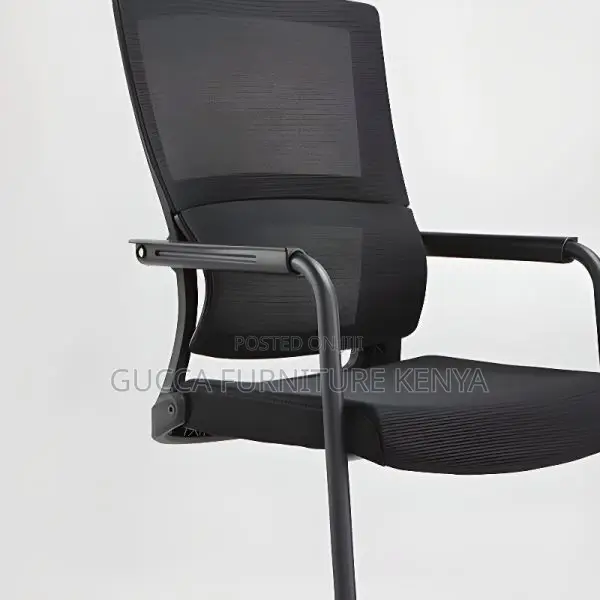 Office Chairs: Ergonomic Spine Support Mesh Conference Seat
