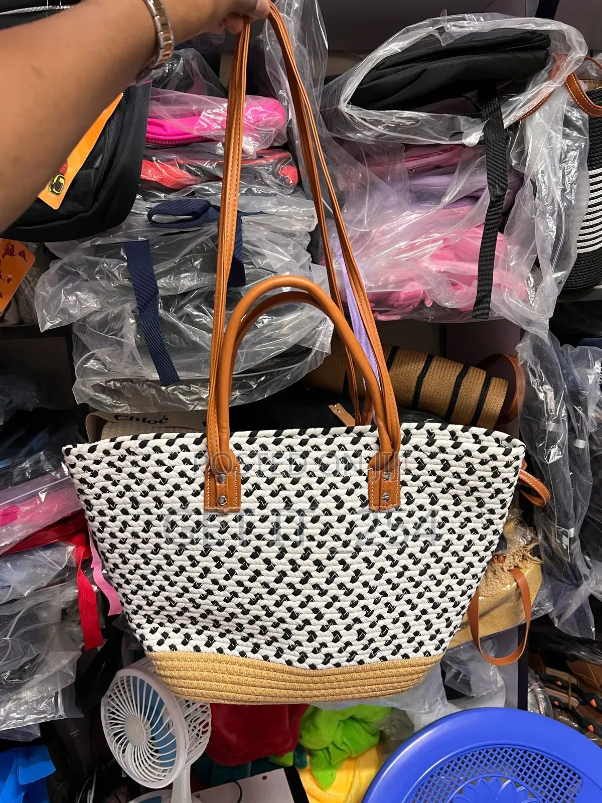 Classy Woven Kiondo. Its Big Fits a Laptop