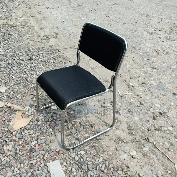 Office Chairs: Office Home Simple Chrome Leather Seat