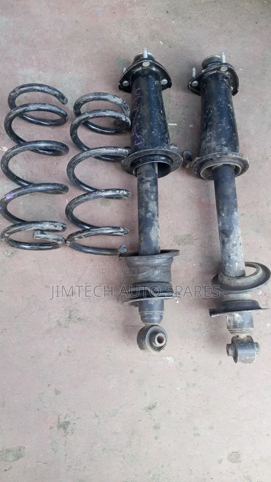 Toyota Mark X Rear Shock and Coil Spring