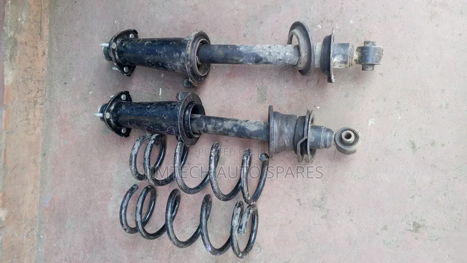 Toyota Mark X Rear Shock and Coil Spring