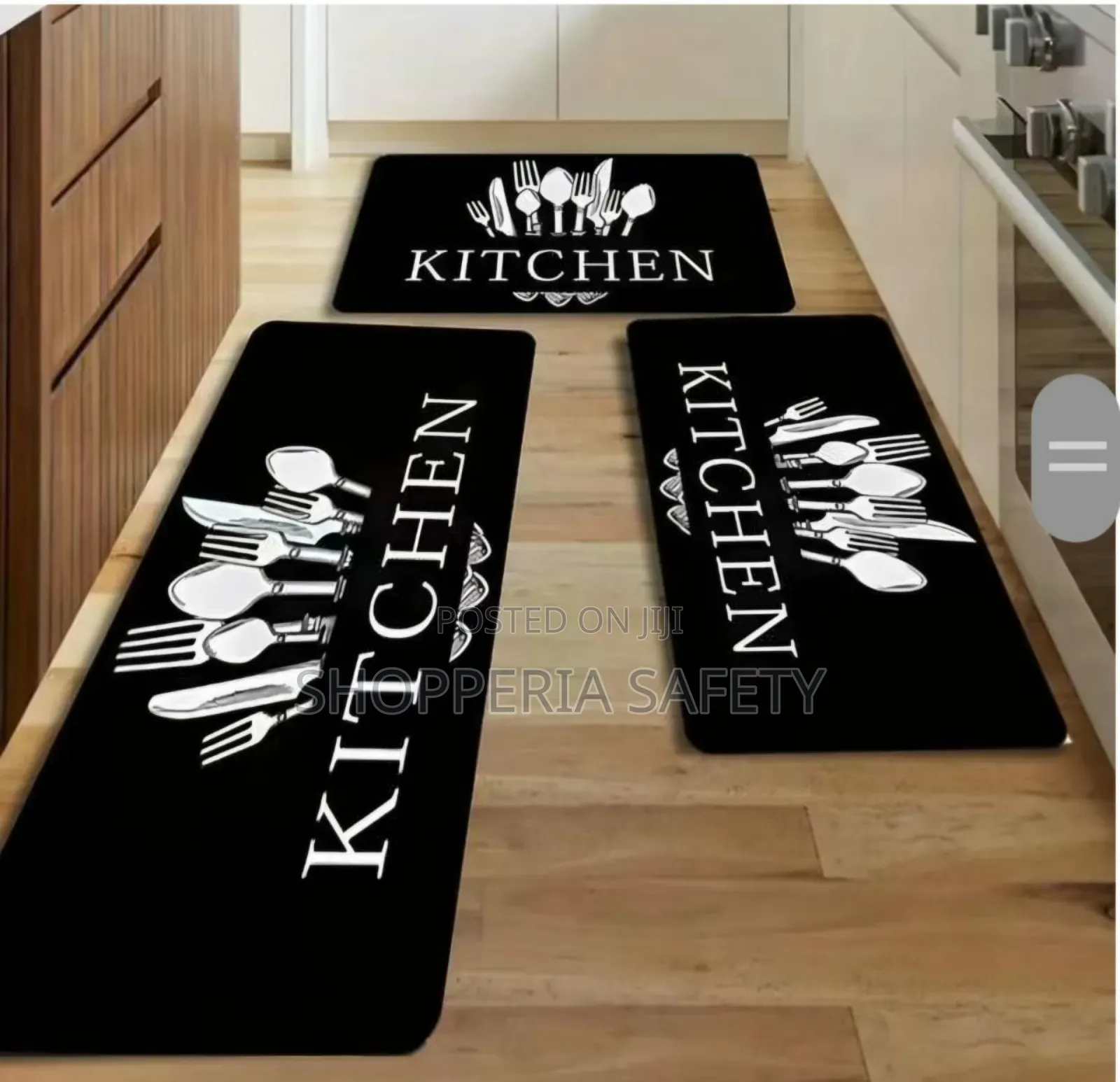 Rubber Bottom Kitchen Mat
