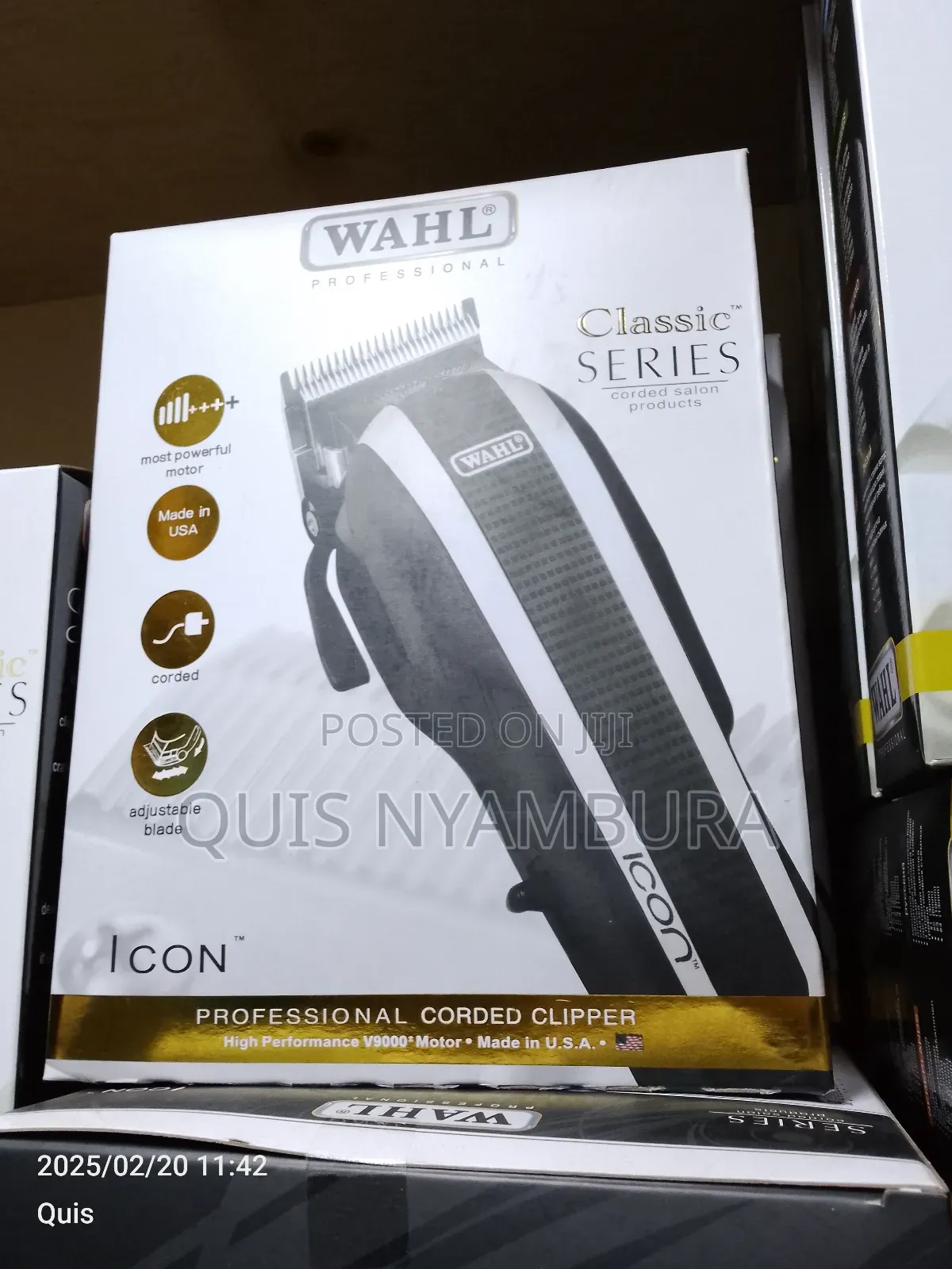 Wahl Corded Clipper, Icon Shaving Machine