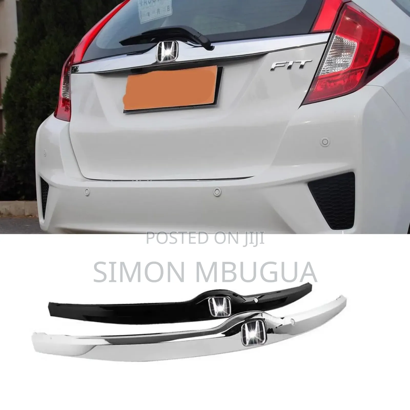 Honda Fit 2015 Boot Chrome/Handle