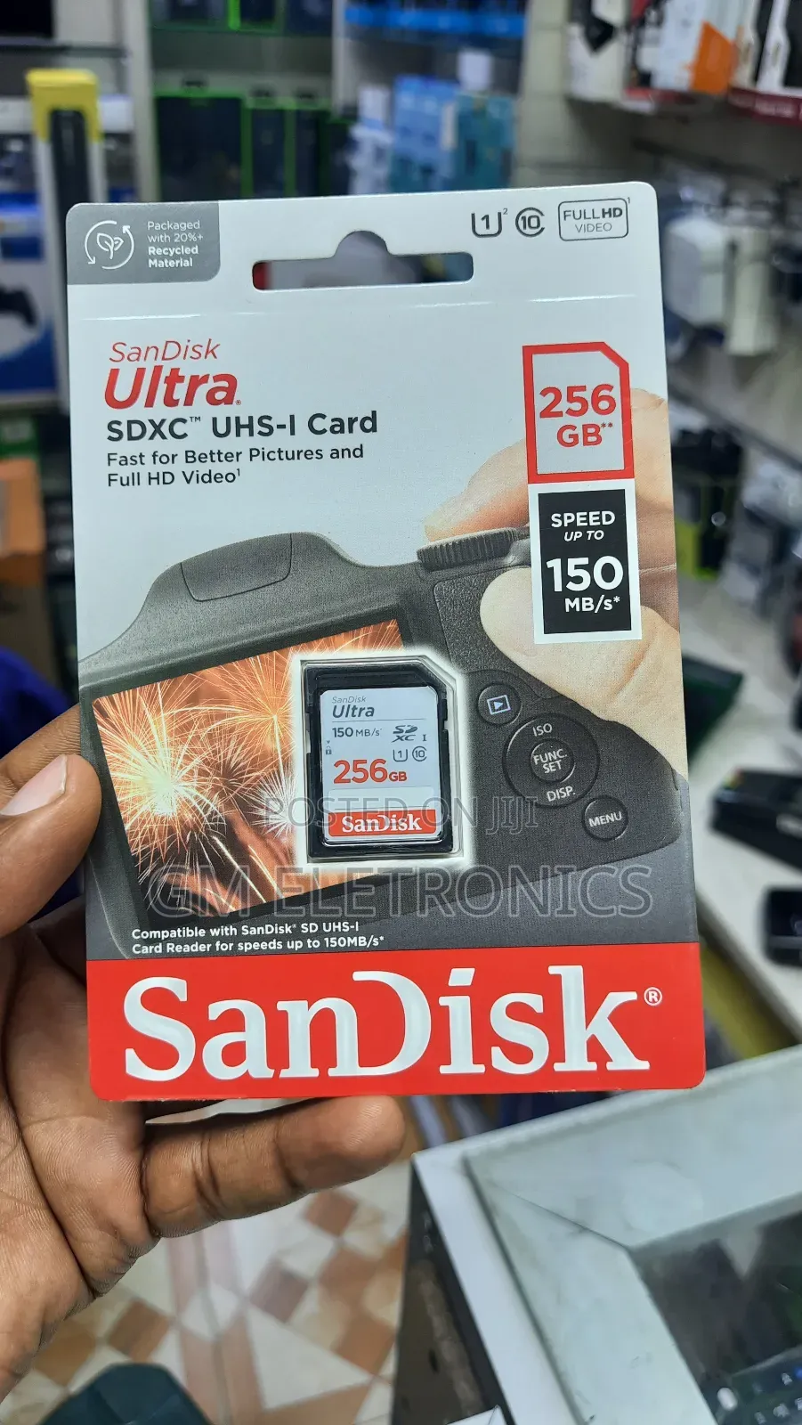 Original Sandisk Ultra SD Card-150mb/S Read Speed Available