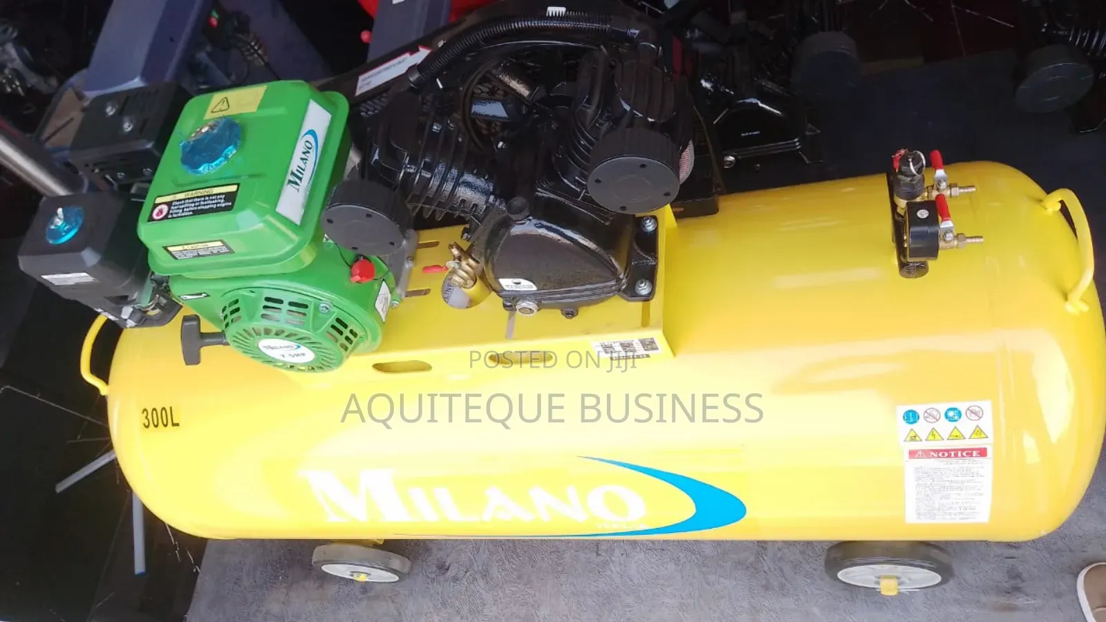 Air Compressor 300L. Milano