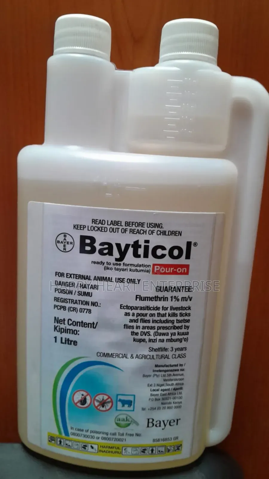 Bayticol Pour On Acaricide 1L
