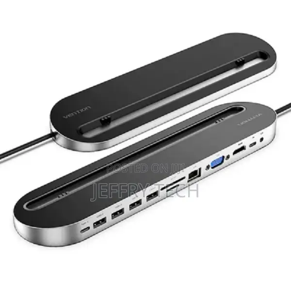 Vention Type C to Multi-Function 12 IN 1 Docking Station