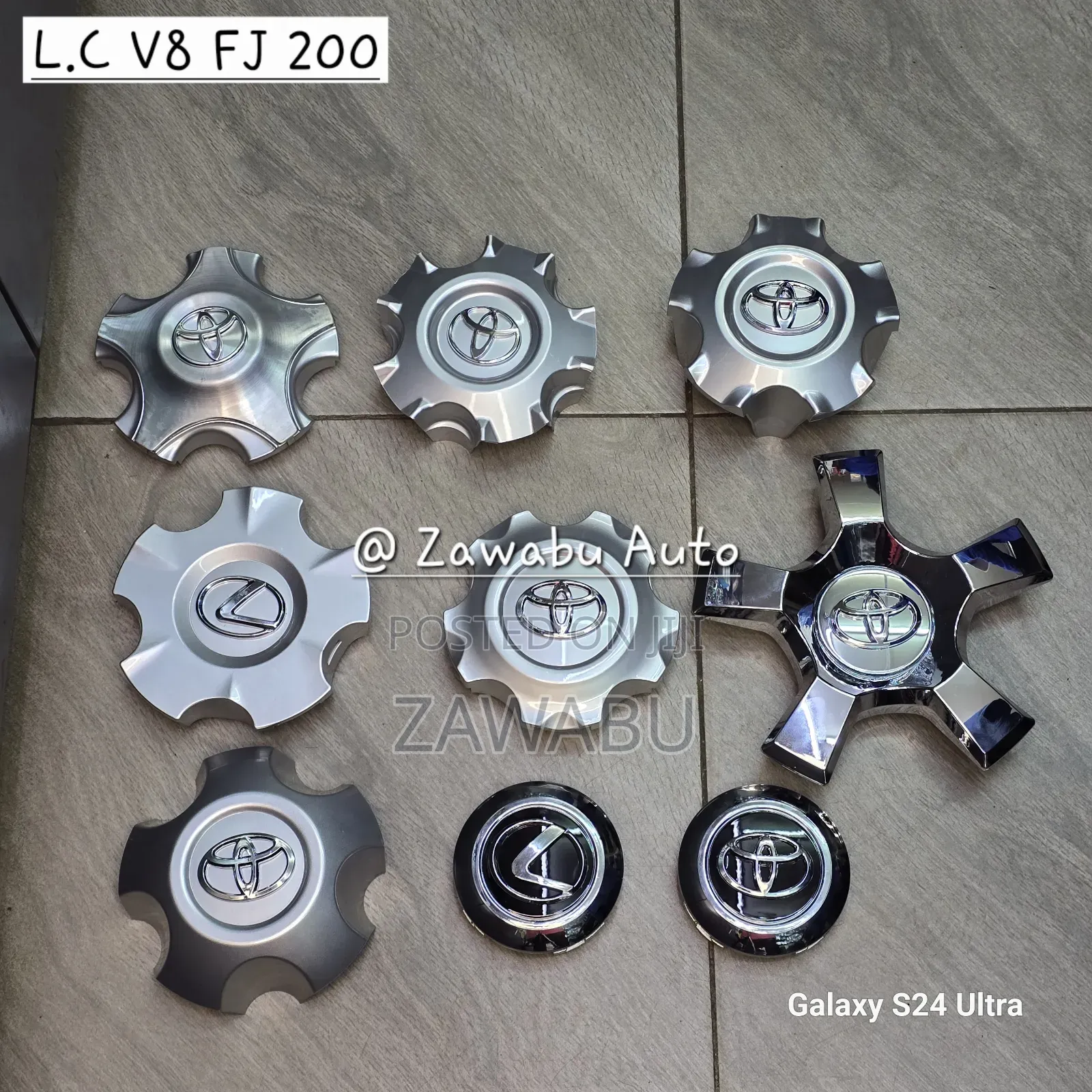 Wheel Caps LC V8 200 Series