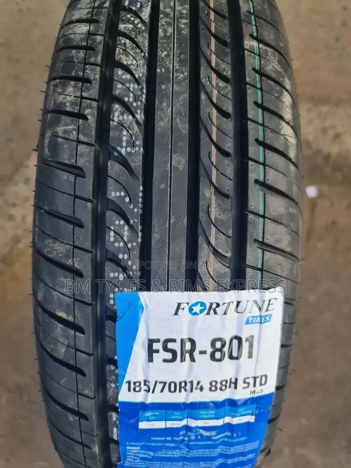 185 /70 R14 Fortune Tyres.