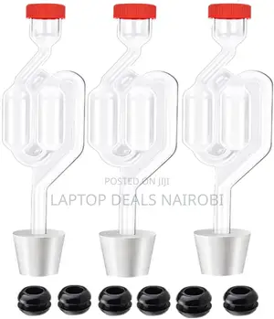 Twin Bubble Airlocks Set, Airlocks for Fermenting