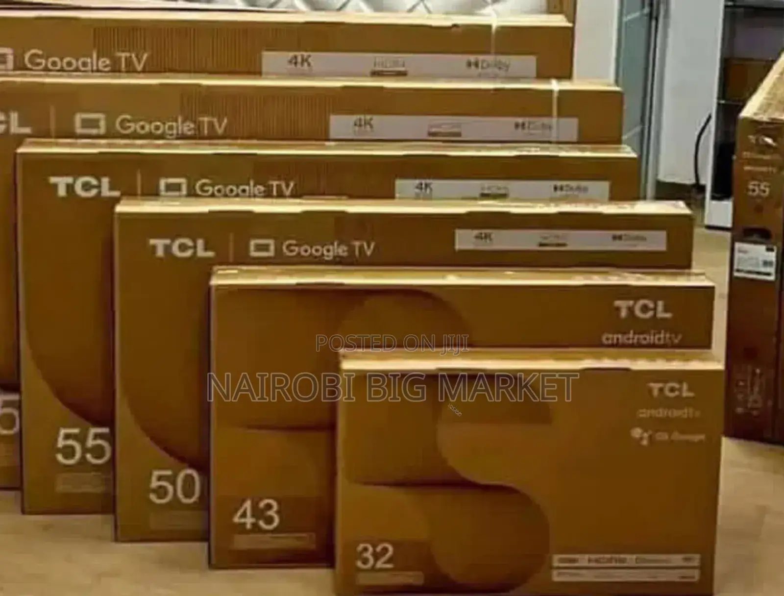 TCL 55 Inch Smart Android TV T/7