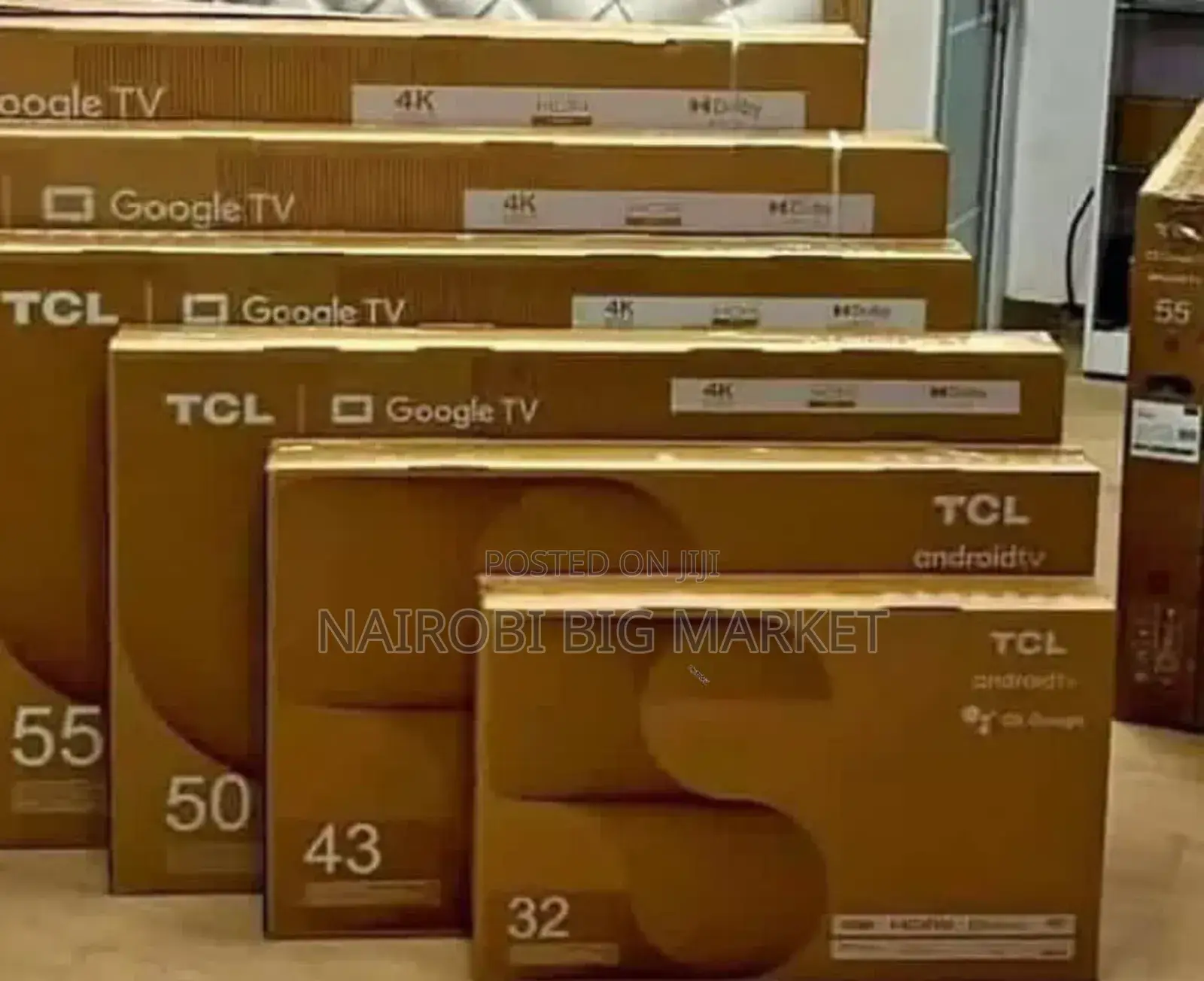 TCL 55 Inch Smart Android TV a/7
