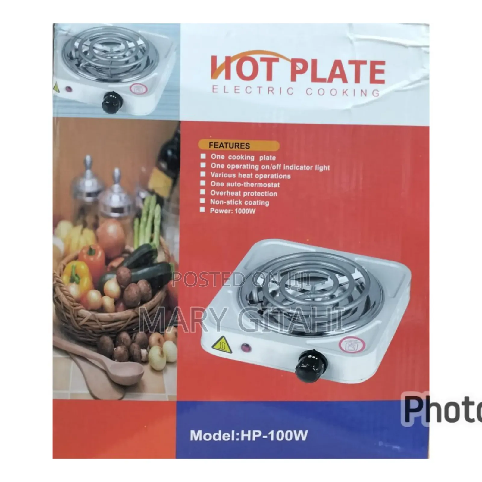 *Hot Plate Coil Type Single*