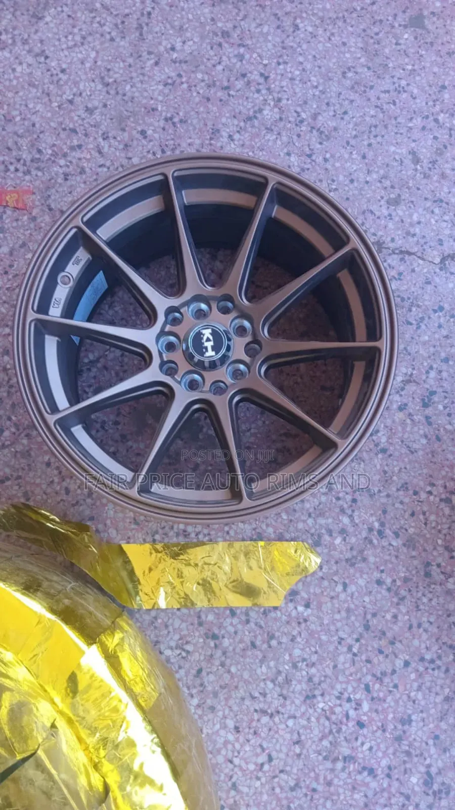 Sports Rims 16 Inches Bronze and Bronze Rims