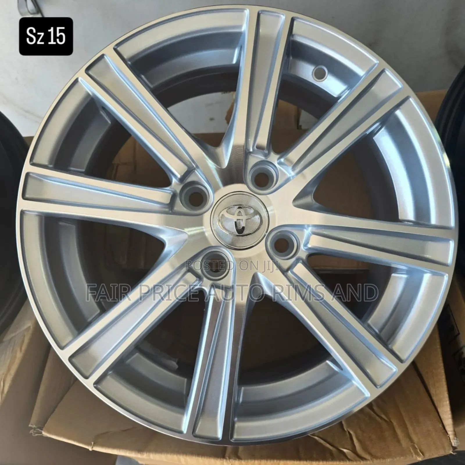Size 15 For Toyota Sports Rims 4holes.