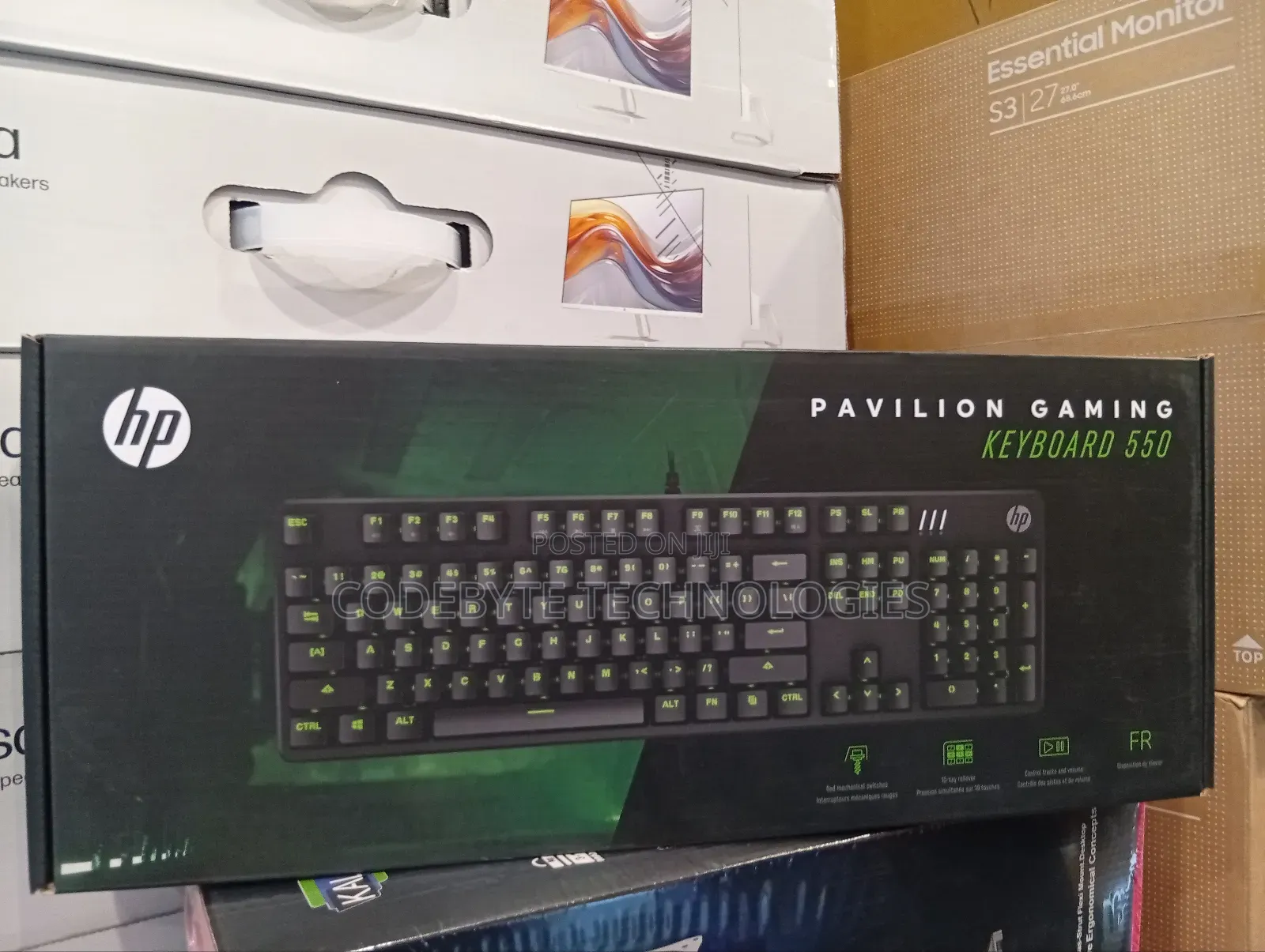 HP Pavilion 550 RGB Backlight Mechanical Gaming Keyboard