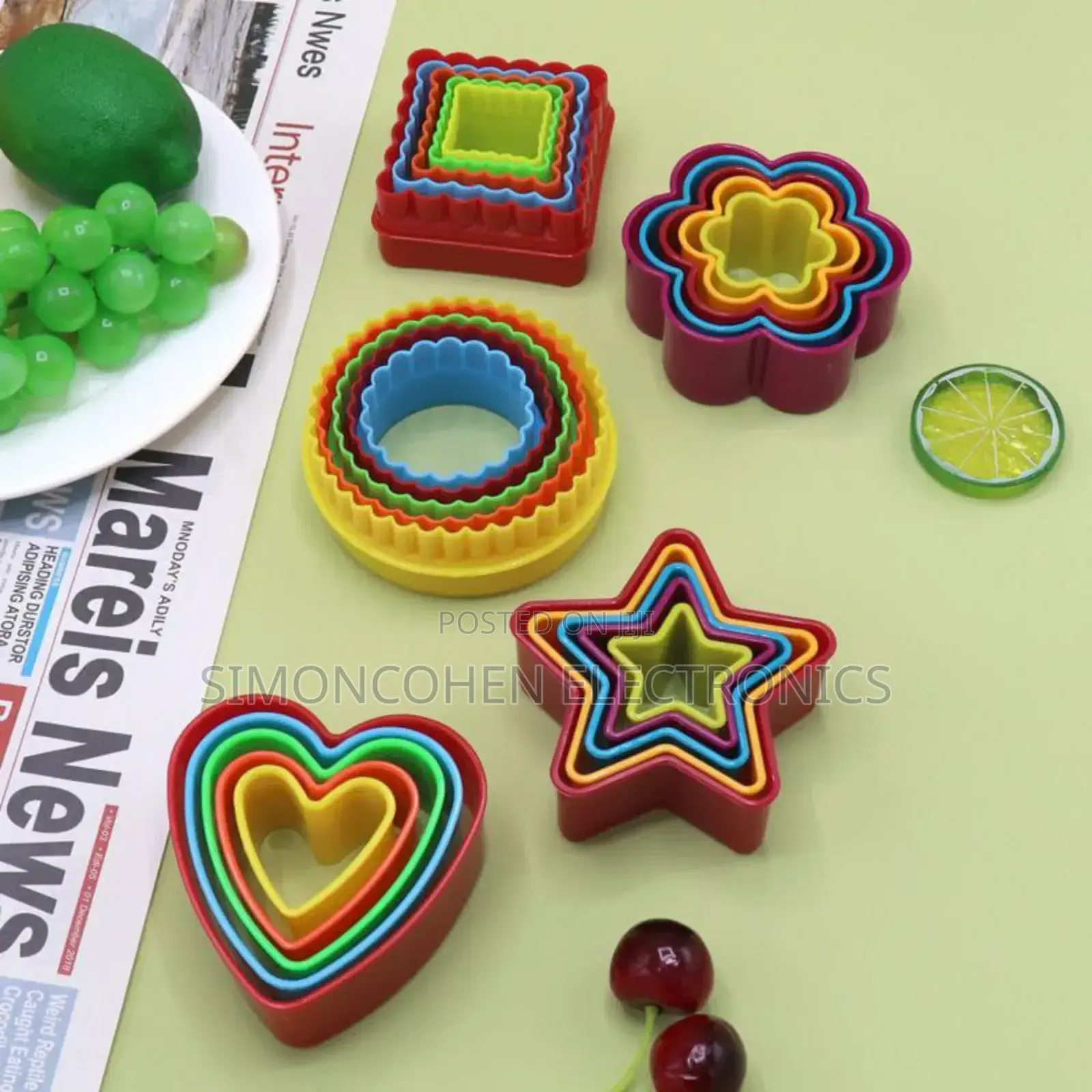 Silicon Cookie Cutter Set