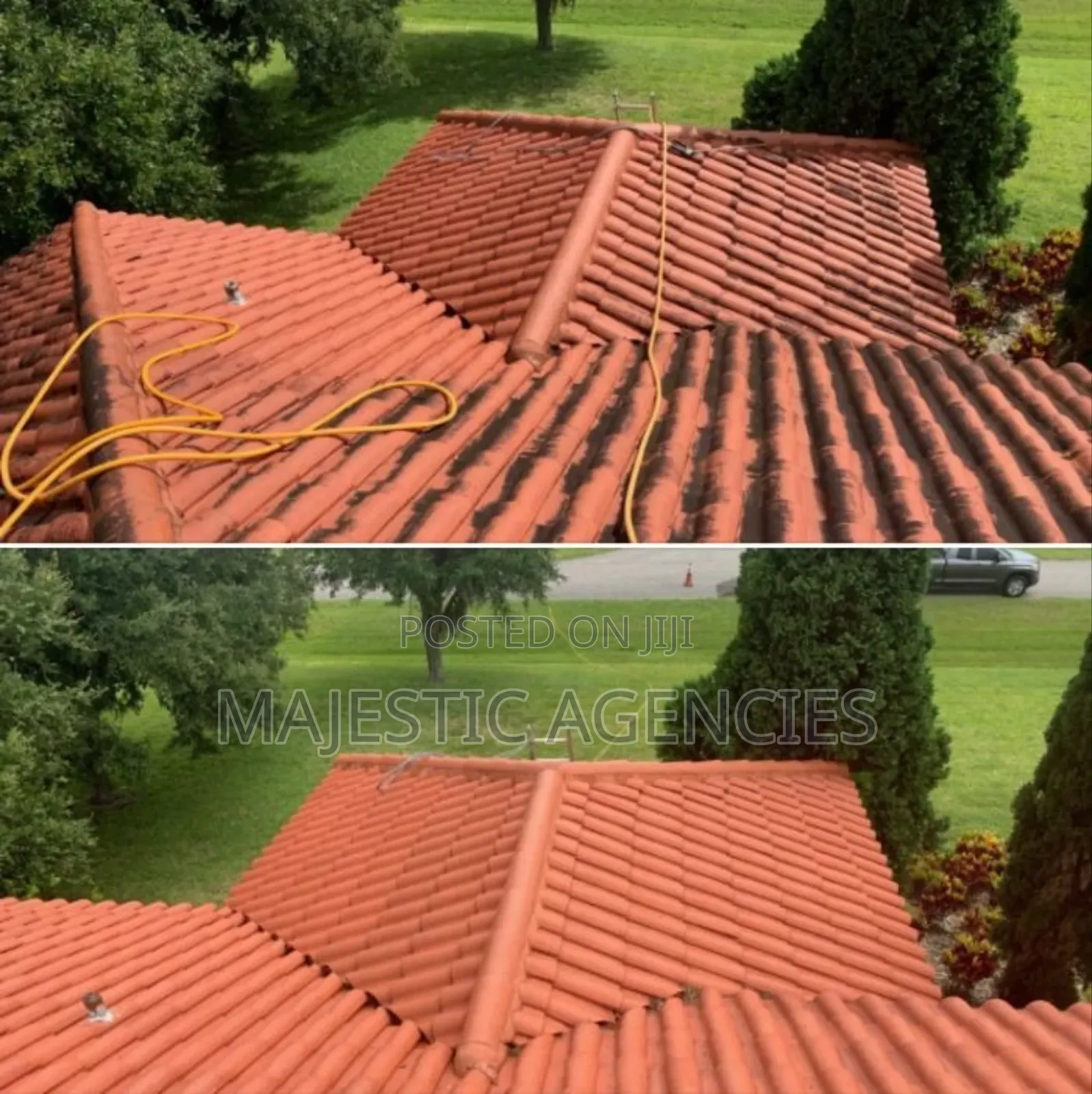 Residential Roof Cleaning Services.