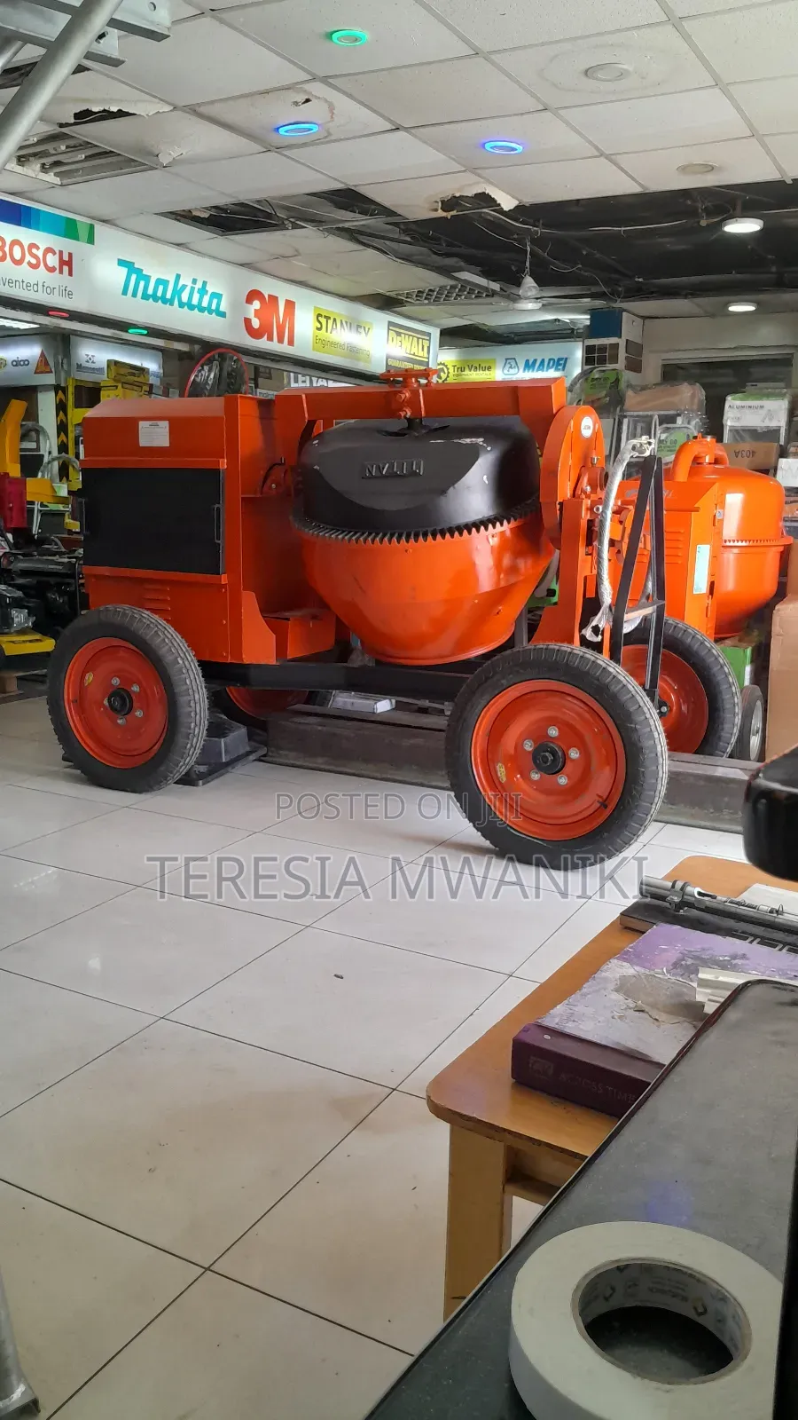 Concrete Mixer  Machine/ Cast Iron  Mixer