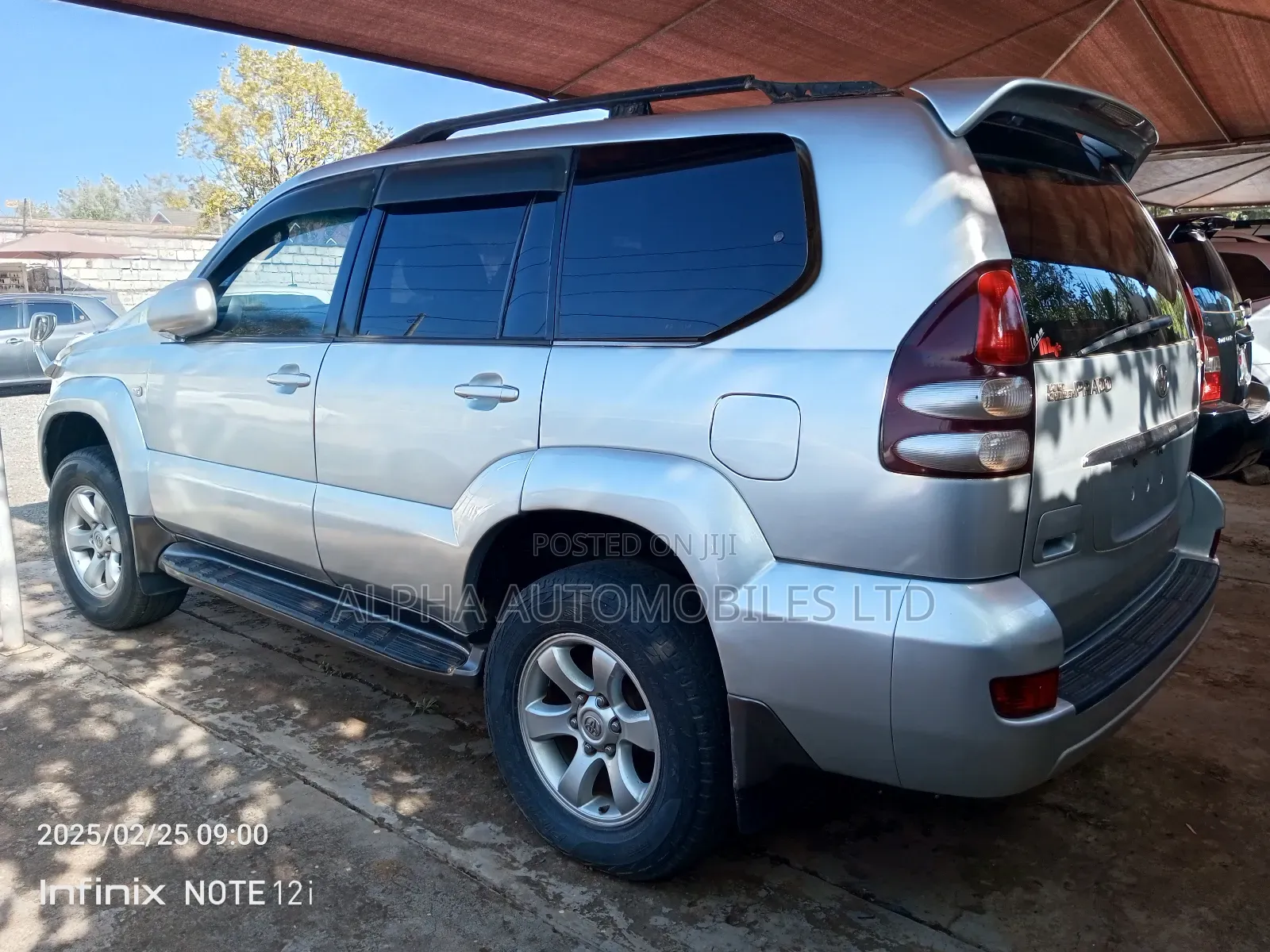 Toyota Land Cruiser Prado 2004 Silver
