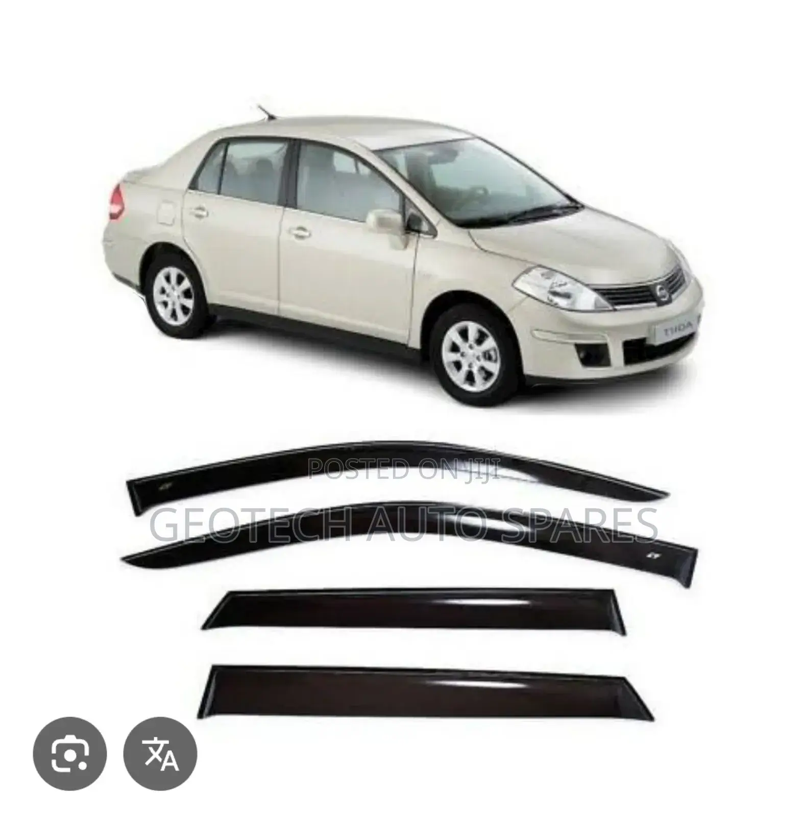 Nissan Tiida Windbreakers Available