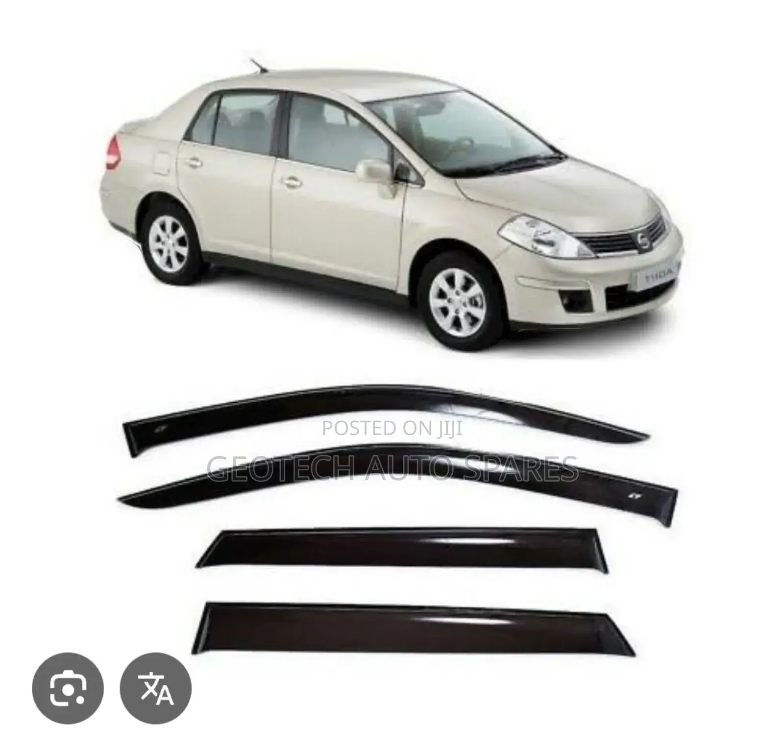 Nissan Tiida Windbreakers Available